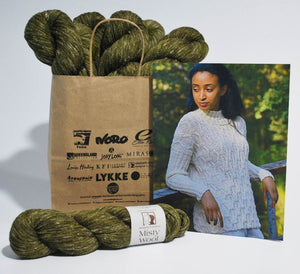 Elsebeth-Lavold-Kit Rikki Sweater in Misty Wool
