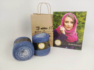 EYB-Kit Meridith Hooded Cowl in Arenaria