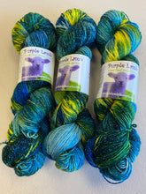 Load image into Gallery viewer, Purple Lamb: Sparkly Merino Sock