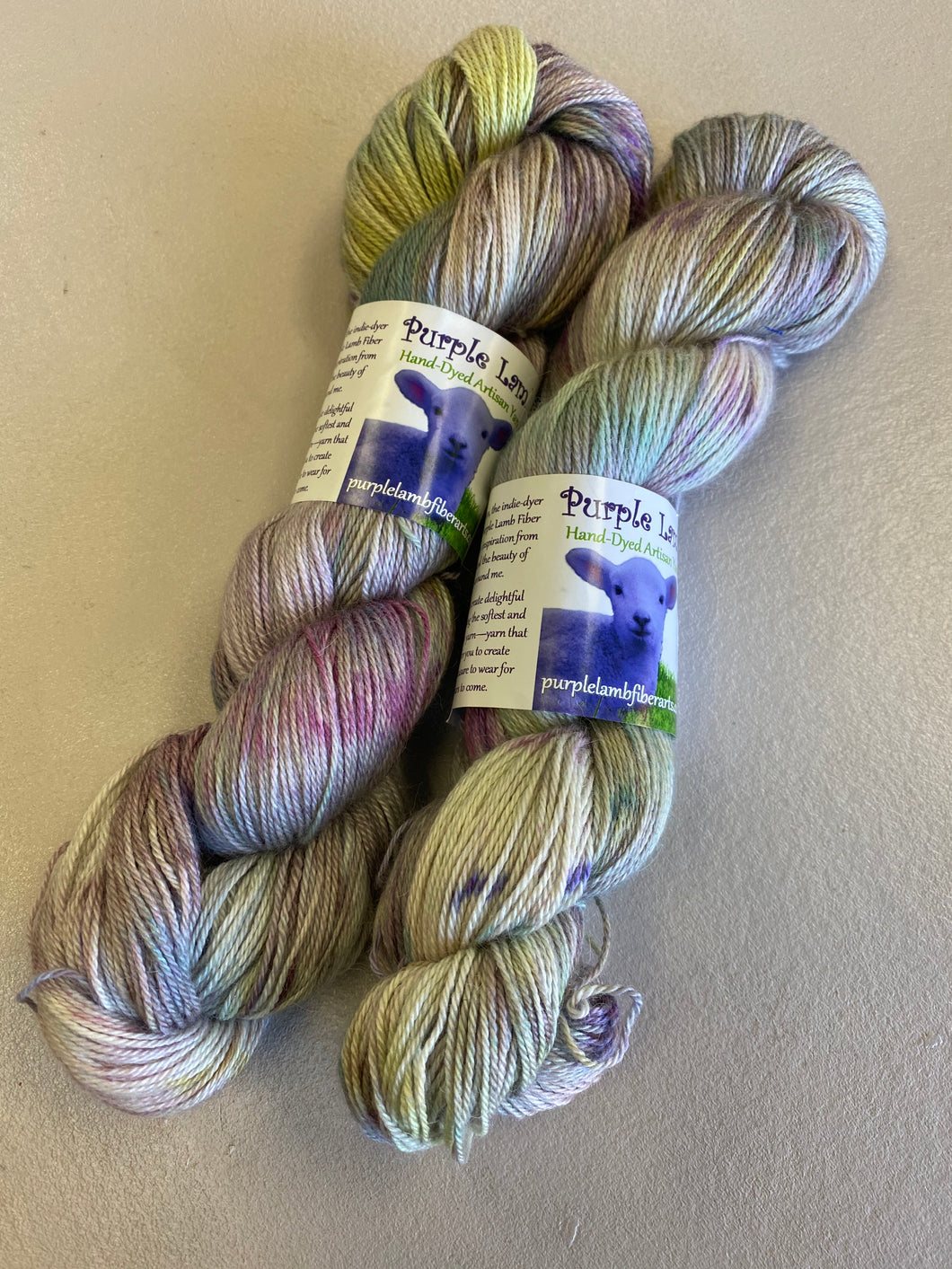Purple Lamb: Dream Sock