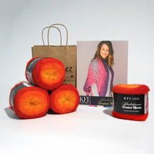 Load image into Gallery viewer, KFI-Collection-Kit Indulgence Brushed Merino Kimono