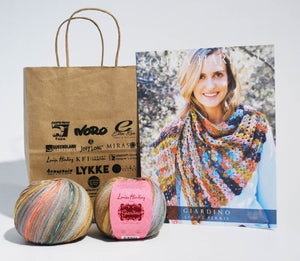 Louisa-Harding-Kit Perris Crochet Shawl in Giardino