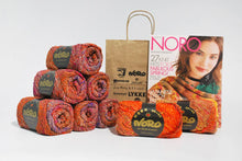 Load image into Gallery viewer, Noro-Kit Square in a Square Blanket in Kagayaki