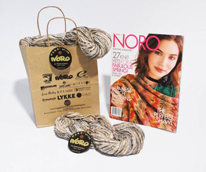Noro-Kit Semicircle Shawl in Nishiki