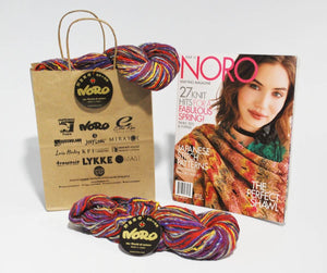 Noro-Kit Semicircle Shawl in Nishiki