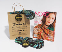 Load image into Gallery viewer, Noro-Kit Semicircle Shawl in Nishiki
