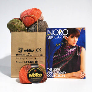 Noro-Kit Hyacinth Stitch Shawl in Silk Garden Lite