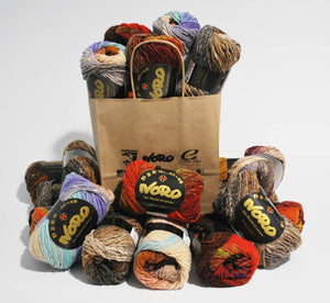 Noro-Kit Heart Blanket in Kureyon