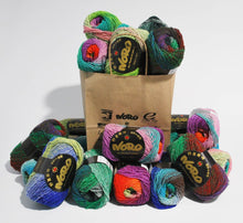 Load image into Gallery viewer, Noro-Kit Heart Blanket in Kureyon
