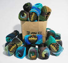 Load image into Gallery viewer, Noro-Kit Heart Blanket in Kureyon