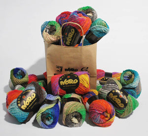 Noro-Kit Heart Blanket in Kureyon