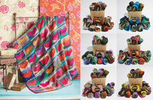 Load image into Gallery viewer, Noro-Kit Heart Blanket in Kureyon