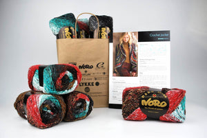 Noro-Kit Crochet Jacket in Taiyo